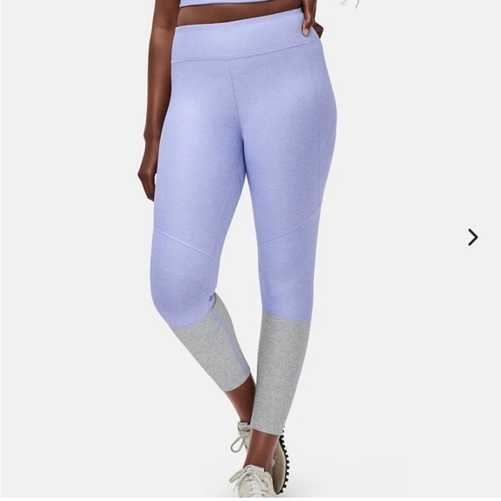 Outdoor Voices Springs Color Block High Rise Waisted Workout Leggings Yoga Pants